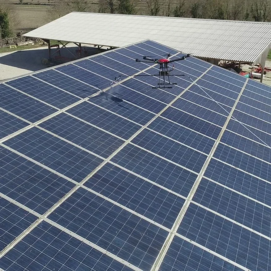nettoyage panneaux solaire drone Drone R Solutions Bretagne