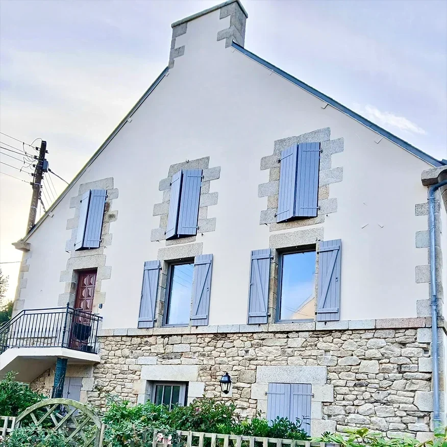 peinture facades batiments Drone R Solutions Bretagne